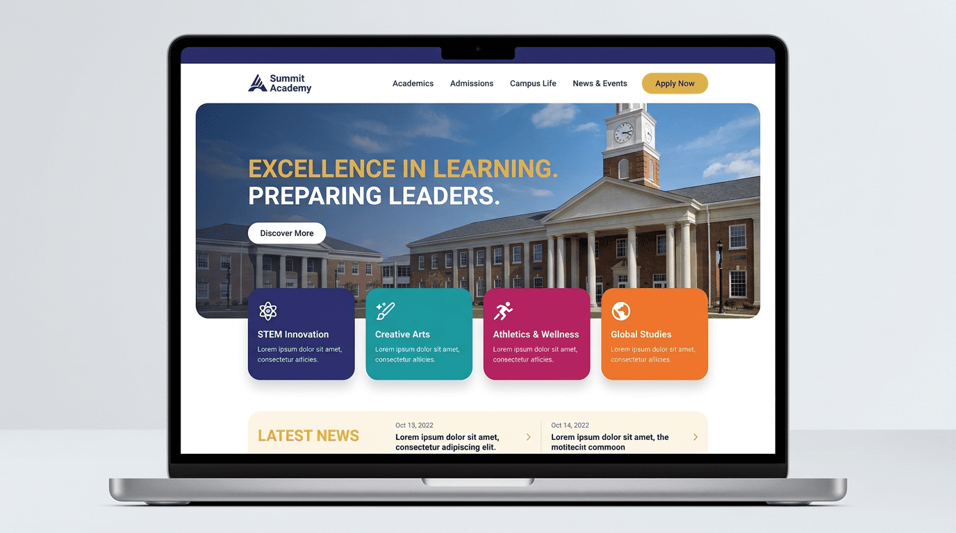Public school website